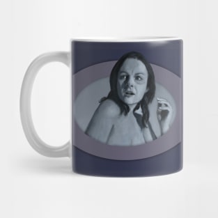 Portrait of a Woman Being Watched Mug